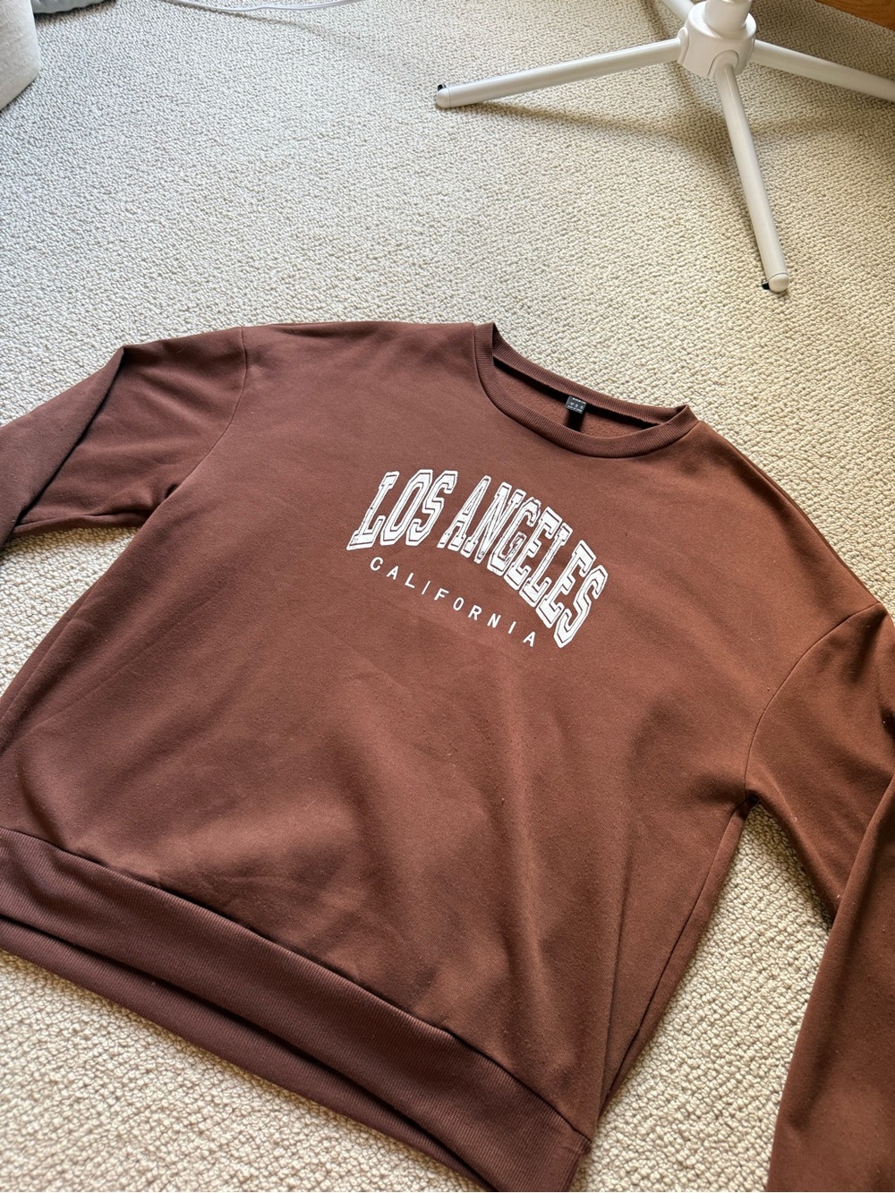 Women’s Los Angeles Brown Crewneck Sweater